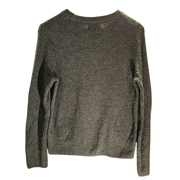 Old Navy Womens Textured Knit Sweater Green Long Sleeve Size S - Picture 3 of 10